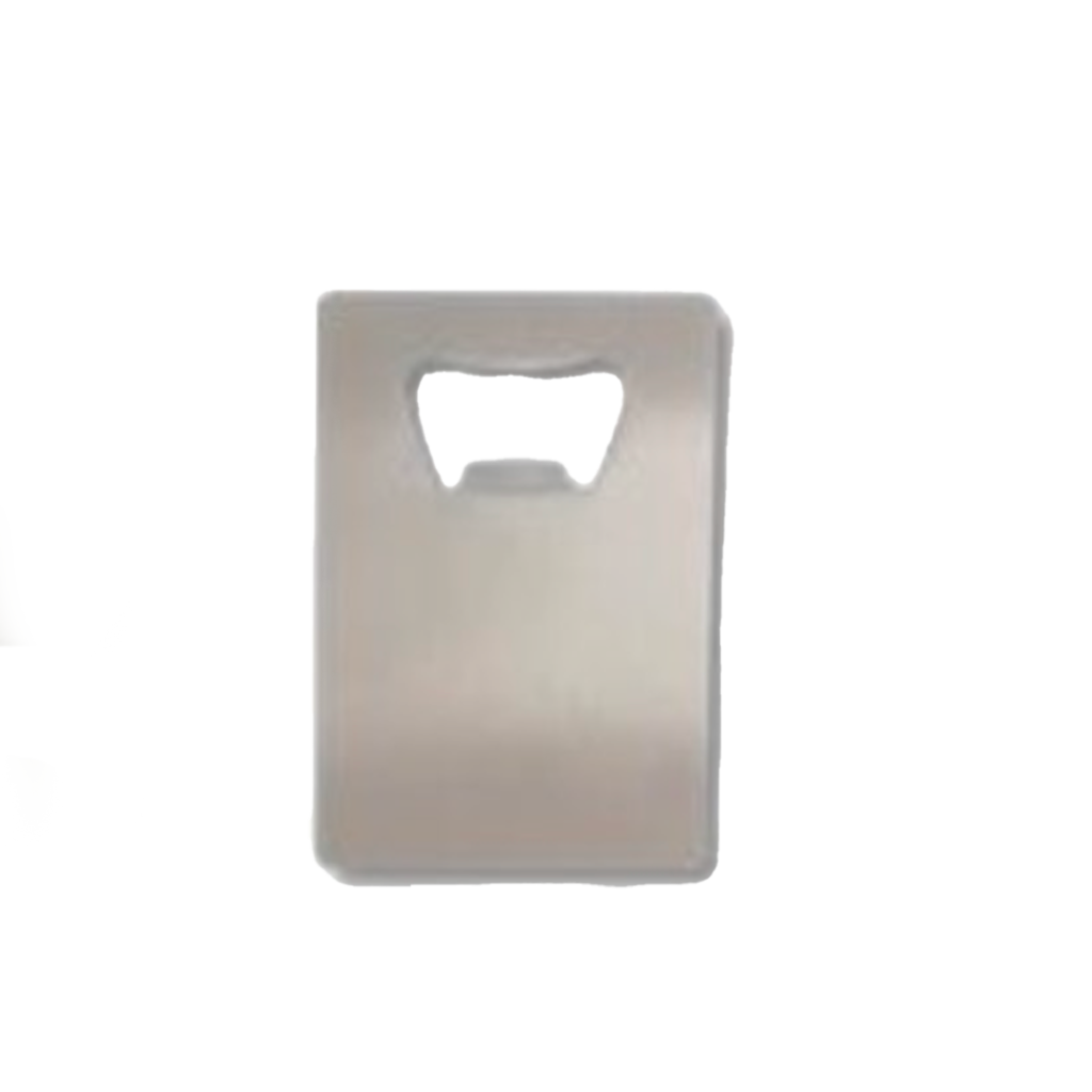 פותחן מתכת בצורת מלבן לבקבוקי בירה